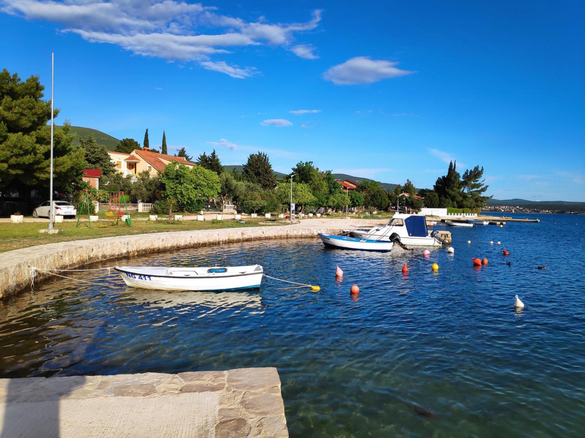 Villa Punta Blava - Beach Front, Ideal For Family Vacation With Kids, Large Terraces With Sea View, Internet, Netflix, No Pets Allowed Obrovac Exteriör bild